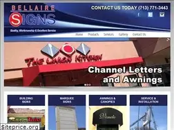 Sites similar to bellairesigns.com