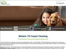 Sites similar to bellairetxcarpetcleaning.com