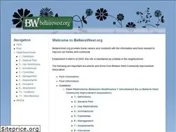 Sites similar to bellairewest.org