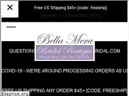 Sites similar to bellamerabridal.com