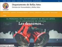 Sites similar to bellasartes.uson.mx