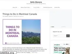 Sites similar to bellawanana.com