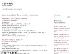 Sites similar to belle-isle.fr