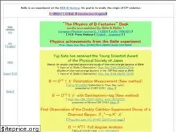 Sites similar to belle.kek.jp