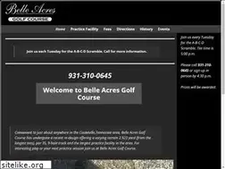 Sites similar to belleacresgolf.com