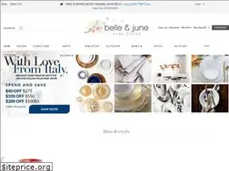 Sites similar to belleandjune.com