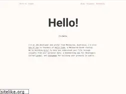 Sites similar to bellebcooper.com