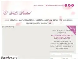 Sites similar to bellebridal.co.uk