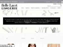 Sites similar to bellelacetlingerie.com
