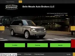 Sites similar to bellemeadeautobrokers.com