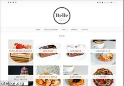 Sites similar to bellepastry.com
