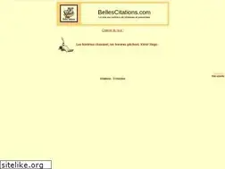 Sites similar to bellescitations.com