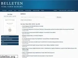 Sites similar to belleten.gov.tr
