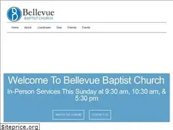 Sites similar to bellevuebaptistchurch.org