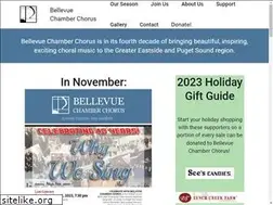 Sites similar to bellevuechamberchorus.org