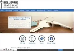 Sites similar to bellevuestatebank.com