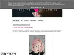Sites similar to bellezaironica.blogspot.com