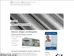 Sites similar to bellinger-hammer.de