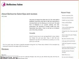 Sites similar to bellissimasalonspa.com