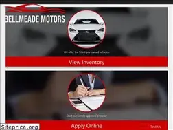 Sites similar to bellmeademotors.net
