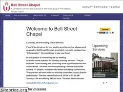 Sites similar to bellstreetchapel.org