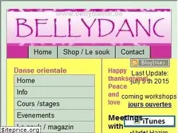 Sites similar to bellydance.be