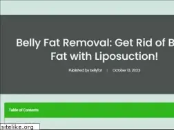 Sites similar to bellyfatsecret.com