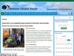 Sites similar to belmontcitizensforum.org