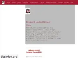 Sites similar to belmontunited.net