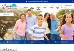 Sites similar to beloithealthsystem.org
