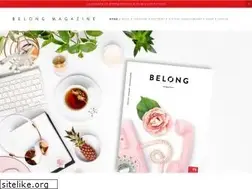 Sites similar to belong-mag.com