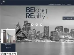 Sites similar to belongrealty.com.au
