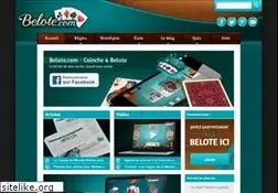 Sites similar to belote.com