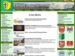 Sites similar to belotin.cz