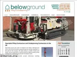 Sites similar to belowground.co.uk