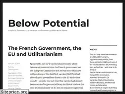 Sites similar to belowpotential.com
