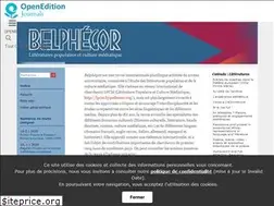 Sites similar to belphegor.revues.org