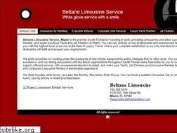 Sites similar to beltanelimo.com
