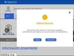 Sites similar to beltran-cundinamarca.gov.co