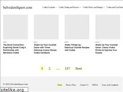 Sites similar to belvedereliquor.com