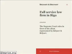 Sites similar to belyaev.lv
