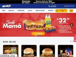 Sites similar to bembos.com.pe
