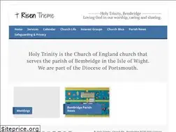 Sites similar to bembridgeholytrinity.org.uk