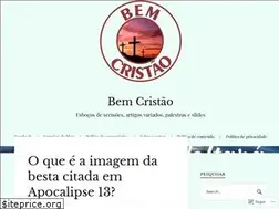 Sites similar to bemcristao.wordpress.com