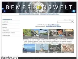 Sites similar to bemerkenswelt.de