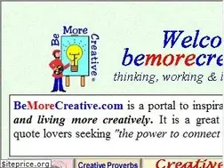 Sites similar to bemorecreative.com