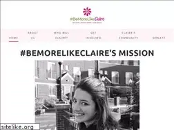 Sites similar to bemorelikeclaire.org
