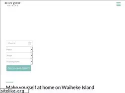 Sites similar to bemyguestwaiheke.co.nz