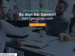 Sites similar to ben1gezginim.com
