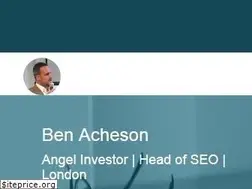 Sites similar to benacheson.com